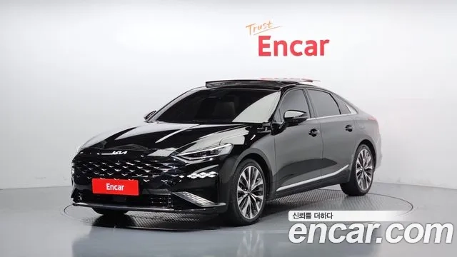 Kia K8 2021 Черный из Кореи