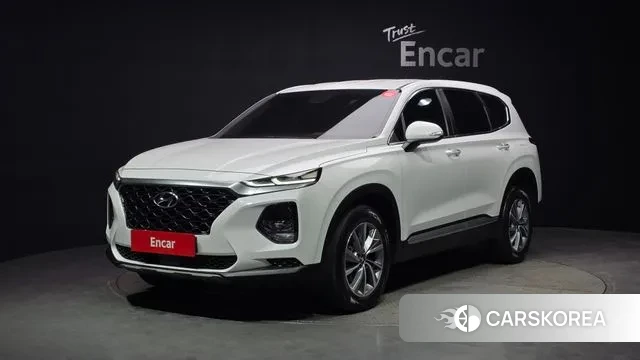 Hyundai Santa Fe TM 2020 Белый из Кореи