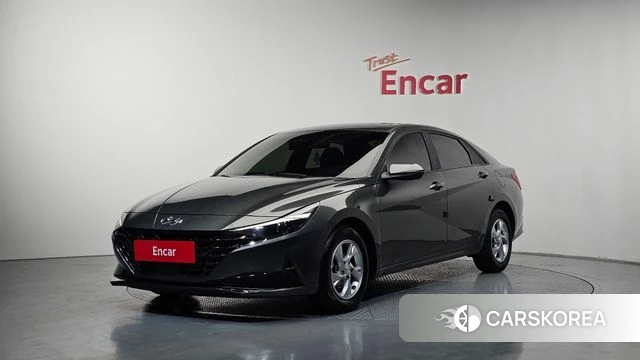 Hyundai Avante (CN7) 2021 Серый из Кореи