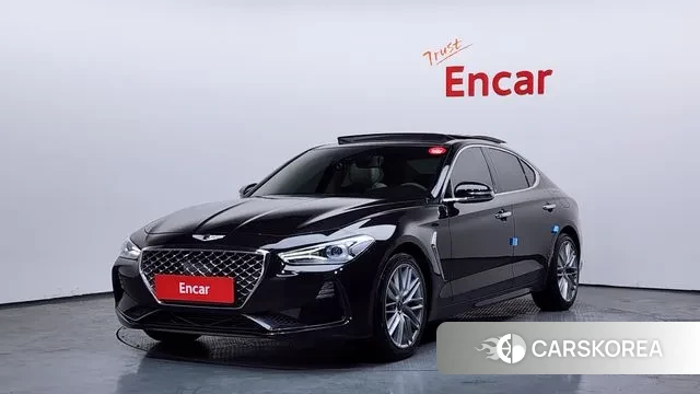 Genesis G70 2019 Черный из Кореи