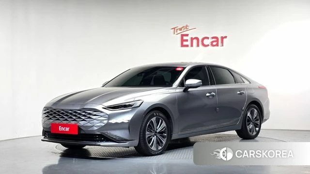 Kia K8 Hybrid 2022 Серебристо-серый из Кореи