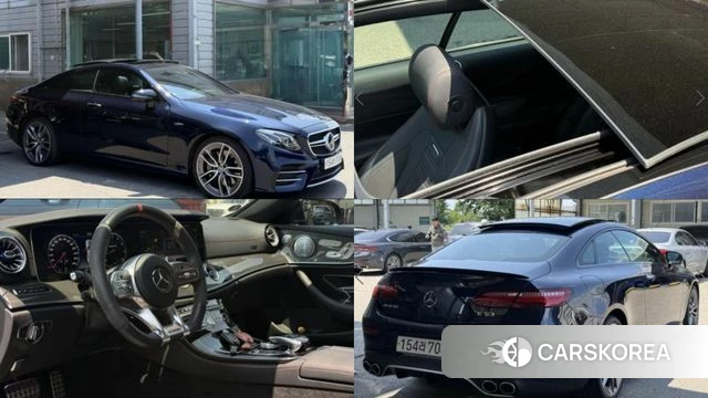 Mercedes-Benz E-Class W213 2020 Синий из Кореи