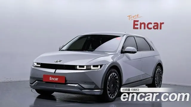 Hyundai Ionic 5 2022 Серебристо-серый из Кореи