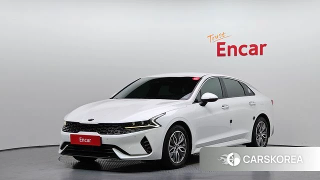 Kia K5 Hybrid 3rd Generation 2021 Белый из Кореи
