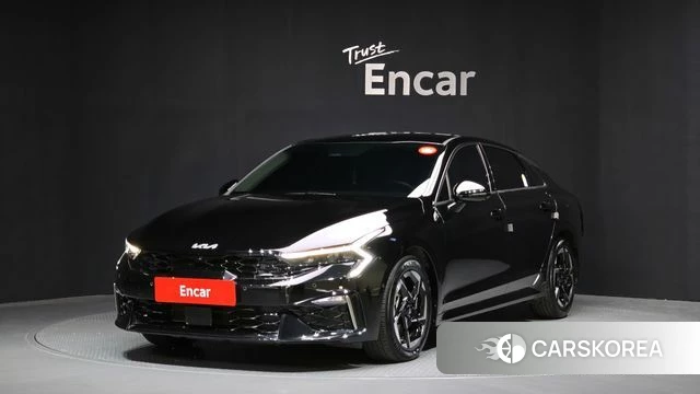 Kia The New K5 3rd generation 2023 Черный из Кореи