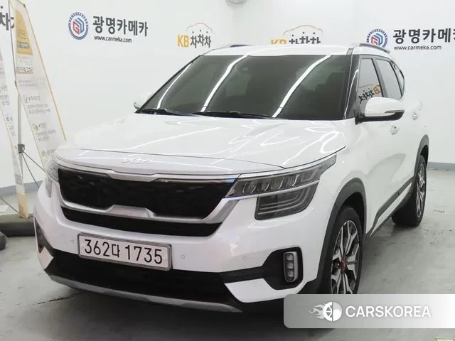 Kia Seltos 2021 Белый из Кореи