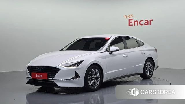 Hyundai Sonata (DN8) 2019 Белый из Кореи