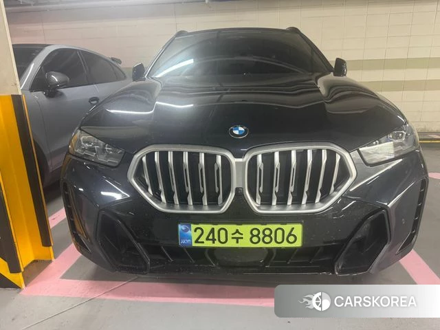 BMW X6 (G06) 2026 Черный из Кореи