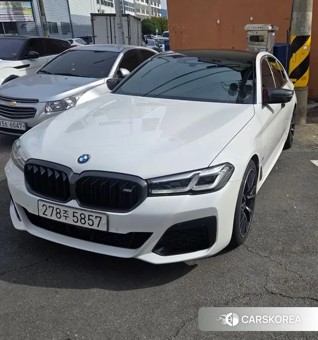 BMW 5 Series (G30) 2020 Белый из Кореи