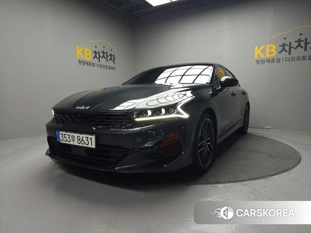 Kia K5 3rd generation 2022 Серый из Кореи