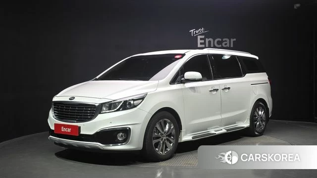Kia All New Carnival 2018 Белый из Кореи