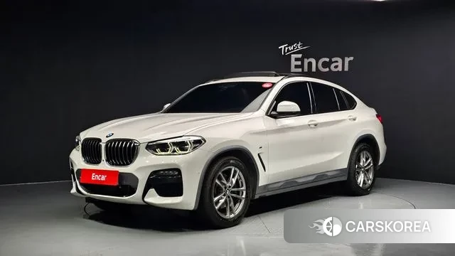 BMW X4 (G02) 2021 Белый из Кореи
