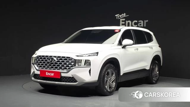 Hyundai The New Santa Fe 2021 Белый из Кореи