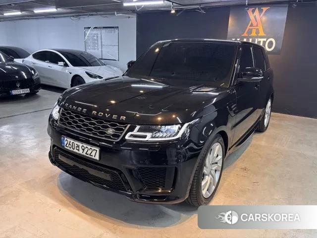 Land Rover Range Rover Sport 2nd Generation 2020 Черный из Кореи