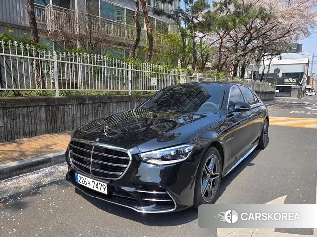 Mercedes-Benz S-Class W223 2022 Черный из Кореи