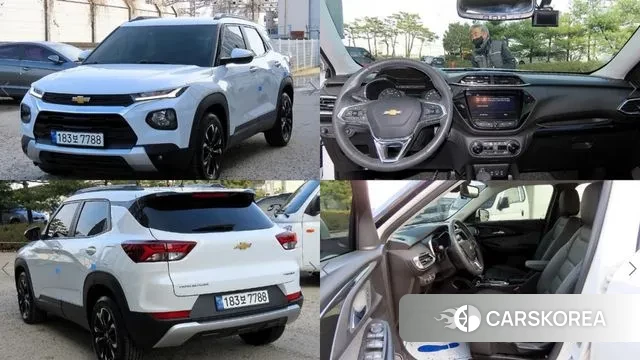 Chevrolet (GM Daewoo) Trailblazer 2023 Белый из Кореи