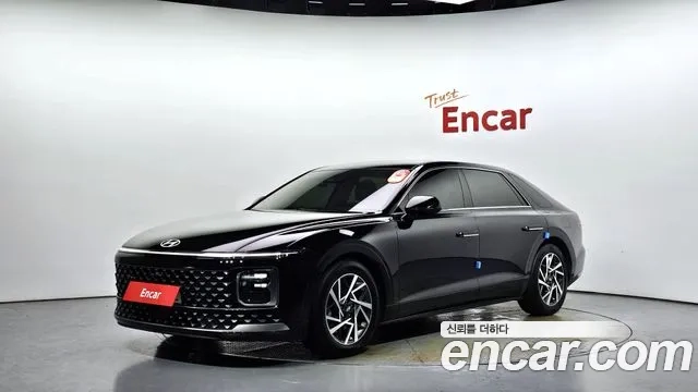 Hyundai Grandeur (GN7) 2023 Черный из Кореи