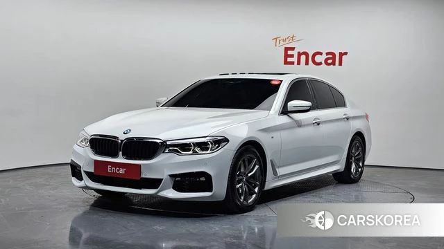 BMW 5 Series (G30) 2018 Белый из Кореи