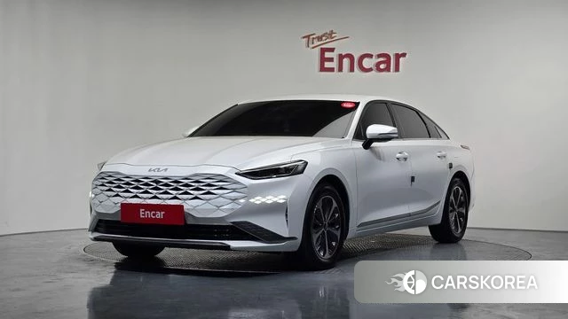 Kia K8 Hybrid 2022 Белый из Кореи