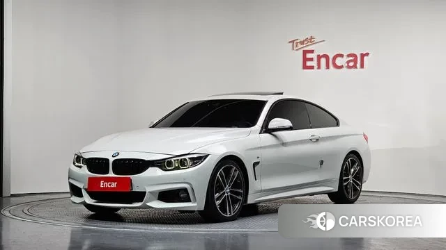 BMW 4 Series (F32) 2018 Белый из Кореи