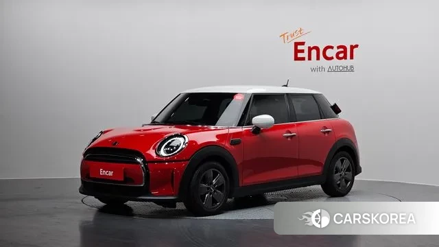 Mini Cooper 2022 Красный из Кореи