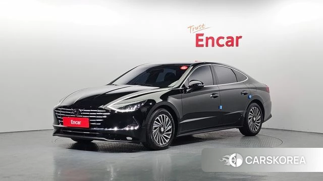 Hyundai Sonata Hybrid (DN8) 2023 Черный из Кореи
