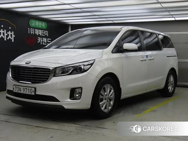 Kia All New Carnival 2018 Белый из Кореи