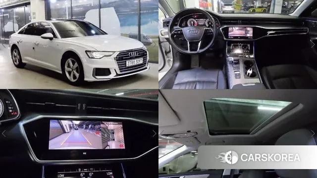 Audi A6 (C8) 2021 Белый из Кореи