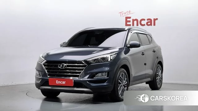 Hyundai All New Tucson 2018 Синий из Кореи