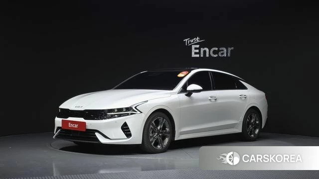Kia K5 Hybrid 3rd Generation 2022 Белый из Кореи