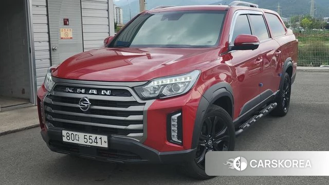 Ssangyong The New Rexton Sports Cannes 2021 Красный из Кореи