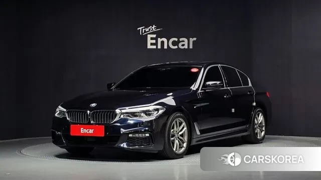BMW 5 Series (G30) 2018 Синий из Кореи