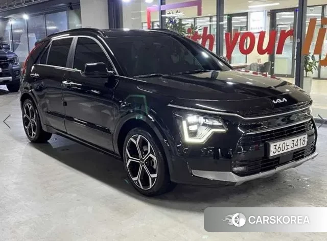 Kia Di Ol Nu Niro 2022 Черный из Кореи