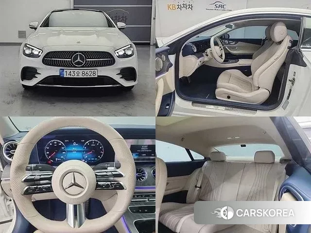 Mercedes-Benz E-Class W213 2021 Белый из Кореи