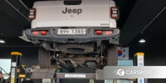 Jeep Gladiator (JT) 2020 Белый из Кореи