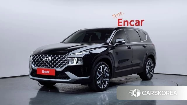 Hyundai The New Santa Fe 2021 Черный из Кореи