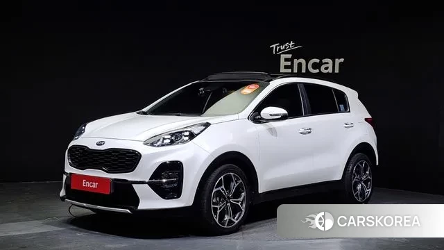 Kia Sportage The Bold 2019 Белый из Кореи