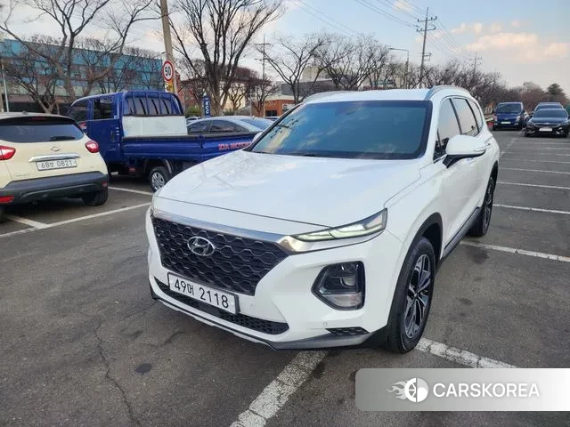 Hyundai Santa Fe TM 2018 Белый из Кореи