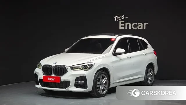 BMW X1 (F48) 2021 Белый из Кореи