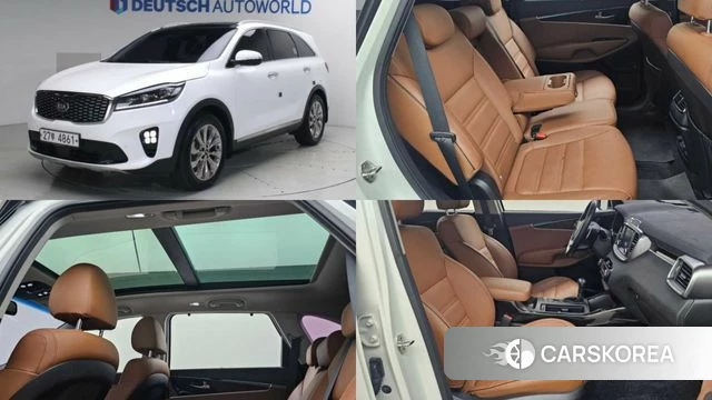 Kia The New Sorento 2018 Белый из Кореи