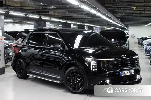 Kia The New Carnival 4th Generation 2024 Черный из Кореи