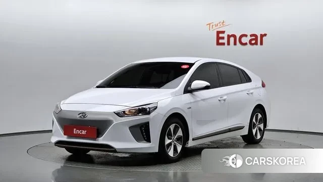 Hyundai Ionic Electric 2018 Белый из Кореи
