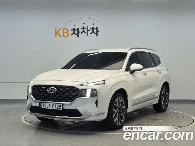Hyundai The New Santa Fe 2021 Белый из Кореи