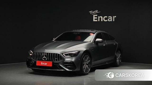 Mercedes-Benz AMG GT 2024 Серебристо-серый из Кореи