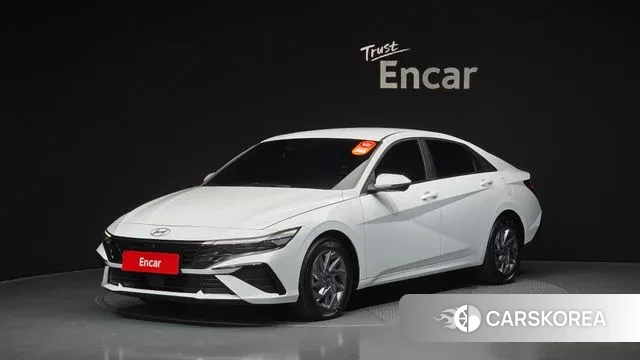 Hyundai The New Avante (CN7) 2023 Белый из Кореи