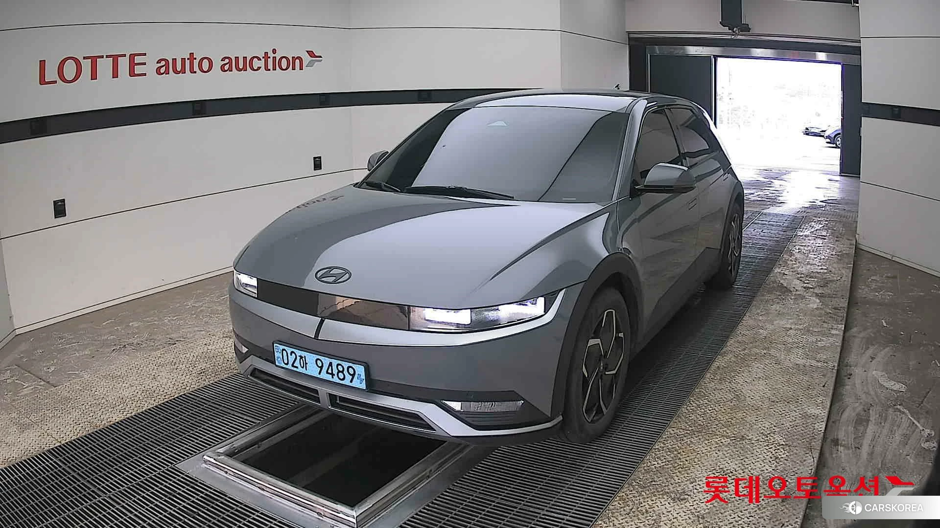 Hyundai IONIQ 5 2022 Galactic Grey Metallic из Кореи