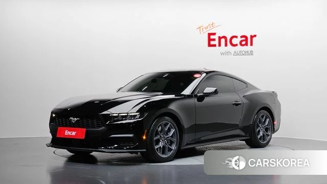 Ford Mustang 7th Generation 2025 Черный из Кореи