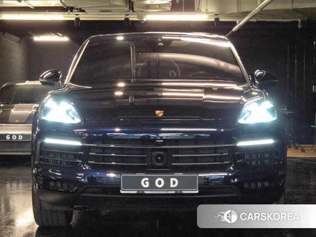 Porsche Cayenne (PO536) 2021 Синий из Кореи