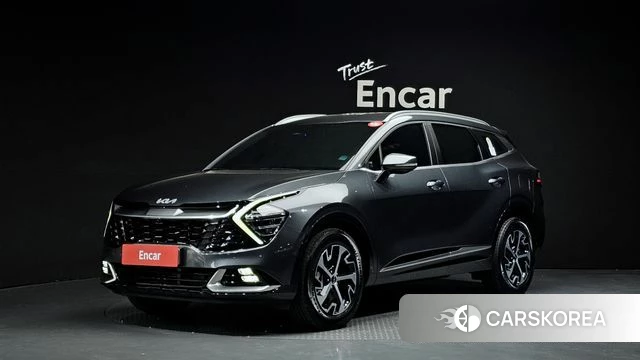 Kia Sportage 5th Generation Hybrid 2024 Серый из Кореи