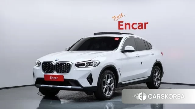 BMW X4 (G02) 2022 Белый из Кореи